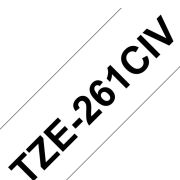Brother-TZE-261CIV-labelprinter-tape-TZ