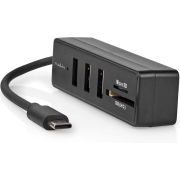 Nedis USB-Hub | 1x USB-C&copy; | 3x USB A Female | 5-Poorts poort(en) | USB 3.2 Gen 1 | USB Gevoed | 5 Gbps |