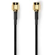 Nedis Antennekabel SMA Male - Male 50 Ohm Enkelvoudig Afgeschermd 2.00 m Rond