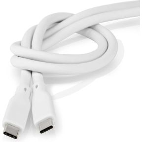 Nedis USB-Kabel | USB 3.2 Gen 1 | USB-C© Male | USB-C© Male | 60 W | 4K@60Hz | 5 Gbps | Vernikkeld | 1