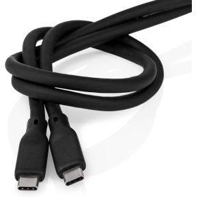 Nedis USB-Kabel | USB 3.2 Gen 1 | USB-C© Male | USB-C© Male | 60 W | 8K@30Hz | 5 Gbps | Vernikkeld | 1