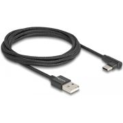DeLOCK-80031-USB-kabel-2-m-USB-2-0-USB-A-USB-C-Zwart