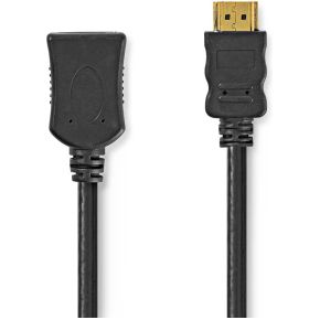 Nedis High Speed HDMI-Kabel met Ethernet | HDMI Connector | HDMI Female | 4K@30Hz | 10.2 Gbps | 3.00