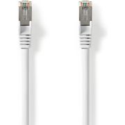 Nedis Cat 8.1 S/FTP-Netwerkkabel RJ45 Male - Male 0,15 m Wit