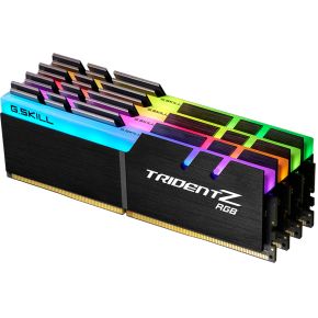 G.Skill DDR4 Trident-Z 4x16GB 3600Mhz RGB [F4-3600C18Q-64GTZR] Geheugenmodule