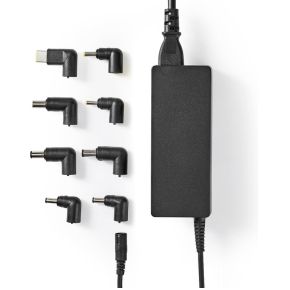 Nedis Notebook-Adapter | Universeel 8 Connectoren | 90 W | Uitgang 15 V - 20 V / 6 A (Max.)