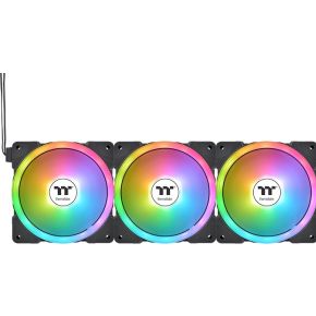 Thermaltake Swafan EX14 ARGB Sync Premium Edition Ventilator 14 cm Zwart 3 stuk(s)
