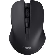 Trust Mydo Stille Draadloze Zwarte Muis