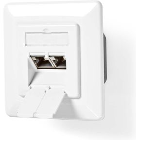 Nedis wandcontactdoos Fresh Green Box Wall Box - 2-Poort poort(en) Ivoor