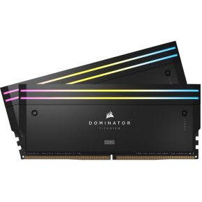 Corsair 32 GB DDR5-6400 Kit werkgeheugen CMP32GX5M2B6400C32, Dominator Titanium RGB, XMP