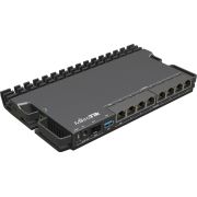 Mikrotik RB5009UPR+S+IN bedrade router 2.5 Gigabit Ethernet, Gigabit Ethernet Zwart