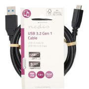 Nedis-USB-Kabel-USB-3-2-Gen-1-USB-A-Male-USB-Micro-B-Male-5-Gbps-Vernikkeld-1-00-m-Rond-PV