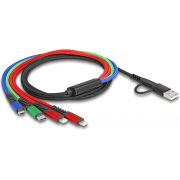 DeLOCK 87884 USB-kabel 1,2 m USB 2.0 USB A/USB C Zwart, Blauw, Groen, Rood
