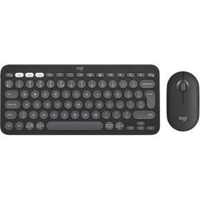 Logitech Pebble 2 Combo toetsenbord Inclusief muis RF-draadloos + Bluetooth QWERTY US International
