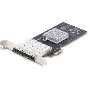 StarTech.com 4-Port GbE SFP Netwerkkaart, PCIe 2.0 x2, Intel I350-AM4 4x 1GbE Controller, 1000BASE K