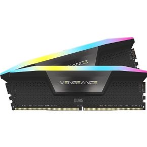 Corsair Vengeance RGB - Geheugen - DDR5 - 64 GB: 2 x 16 GB - 288-PIN - 5600 MHz / PC5-44800 - CL40 - 1.25V - Intel XMP 3.0 - On-die ECC - ARGB iCUE - zwart