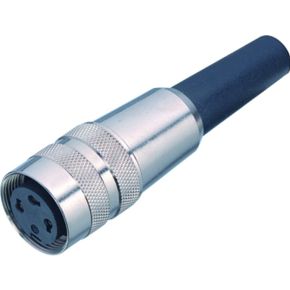 BINDER 09 0317 00 05 kabel-connector M16 Zilver