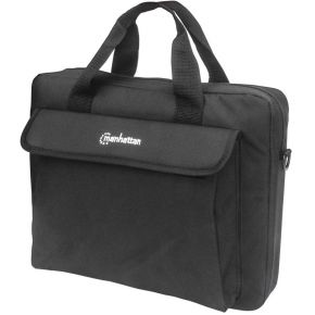 Manhattan 439893 notebooktas 35,8 cm (14.1 ) Documententas Zwart