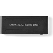 Nedis-HDMI-Switch-5-Poorts-5x-HDMI-Ingang-1x-HDMI-Uitgang-4K2K-60FPS-HDCP2-2