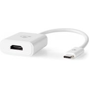 Nedis-USB-Type-C-Adapter-Cable-Type-C-Male-HDMI-Female-0-2-m-White
