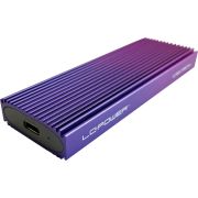 LC-Power-LC-M2-C-MULTI-4-behuizing-voor-opslagstations-SDD-behuizing-Zwart-Paars-Violet-M-2