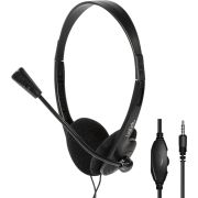 LogiLink-HS0055-hoofdtelefoon-headset-Bedraad-Hoofdband-Muziek-Voor-elke-dag-Zwart