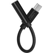 LogiLink-UA0398-audio-kabel-0-13-m-3-5mm-TRRS-USB-Type-C-Zwart