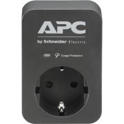 APC-PME1WB-GR-netstekker-adapter-Zwart-Grijs