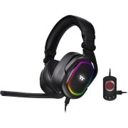 Thermaltake-ARGENT-H5-RGB-Headset-Bedraad-Hoofdband-Gamen-Zwart
