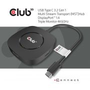 CLUB3D-USB-TYPE-C-3-2-GEN1-MULTISTREAM-TRANSPORT-MST-HUB-DISPLAY-PORT-1-4-TRIPLE-MONITOR-DisplayPort