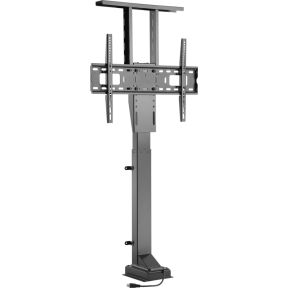 Equip 650606 flat panel vloer standaard 165,1 cm (65 ) Vaste flatscreen vloerstandaard Zwart