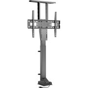 Equip 650606 flat panel vloer standaard 165,1 cm (65") Vaste flatscreen vloerstandaard Zwart