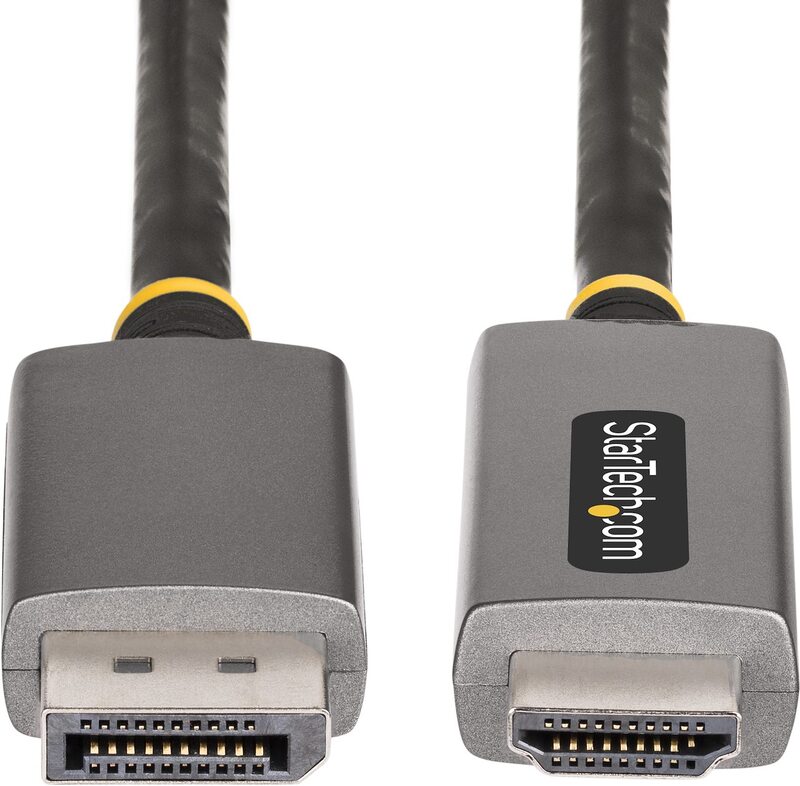 AGFINEST 8K Mini DisplayPort naar HDMI Kabel, Mini DP naar HDMI 2.1, 8K@60Hz, 4K@120Hz, Ondersteunt Dolby, HDR, FreeSync, VRR, Compatibel met Thunderbolt 1/2 Apparaten en Monitoren (1M