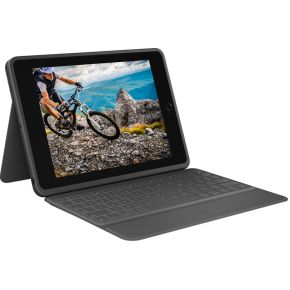 Logitech Rugged Folio toetsenbord voor mobiel apparaat AZERTY Frans Grafiet USB Type-C