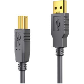 PureLink DS2000-150 USB-kabel 15 m 2.0 USB A USB B Zwart