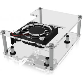 ICY BOX-RP106 transparant acryl frame voor Raspberry Pi 2/3/4