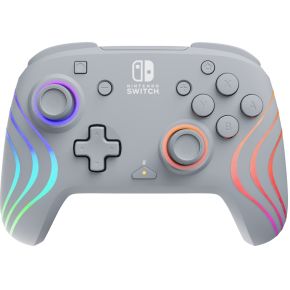 PDP Afterglow Wave Grijs USB Gamepad Analoog/digitaal Nintendo Switch, Nintendo Switch OLED