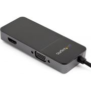 StarTech-com-USB32HDVGA-USB-grafische-adapter-Pixels-Zwart-Zilver