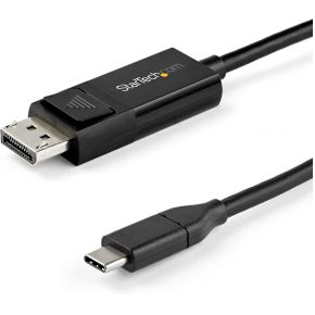 StarTech.com USB-C naar DisplayPort 1.4 kabel bidirectioneel 2 m