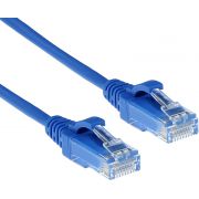 ACT-Blauwe-0-5-meter-LSZH-U-UTP-CAT6-datacenter-slimline-patchkabel-snagless-met-RJ45-connectoren