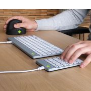 R-Go-Tools-Numpad-Break-numeriek-toetsenbord-Laptop-USB-Wit