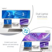 StarTech-com-Dual-Laptop-USB-C-KVM-Docking-Station-Dual-Monitor-4K-60Hz-DisplayPort-Dock-5-Port-US