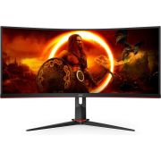 AOC Gaming CU34G2XP/BK 34" UWQHD 180Hz Curved VA Gaming Monitor