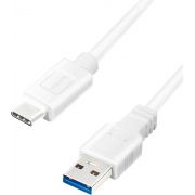 LogiLink CU0174 USB-kabel 1 m 3.2 Gen 1 (3.1 Gen 1) USB A USB C Wit
