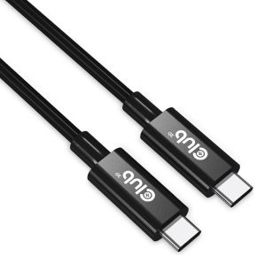 CLUB3D USB4 Gen3x2 Type-C Bi-Directional Cable 8K60Hz or 4K120Hz, Data 40Gbps, PD 240W(48V/5A) EPR M
