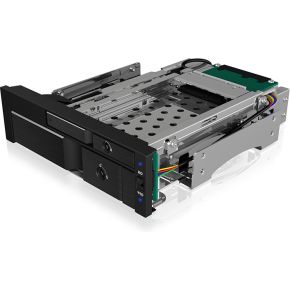 ICY BOX 173SSK behuizing voor opslagstations 2.5/3.5 HDD-/SSD-behuizing Zwart