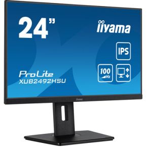 Iiyama XUB2492HSU-B6 computer monitor 60,5 cm (23.8 ) 1920 x 1080 Pixels Full HD LED Zwart