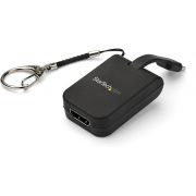 StarTech.com Draagbare USB-C naar HDMI adapter met snelkoppeling sleutelhanger