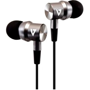 V7 HA111-3EB hoofdtelefoon/headset In-ear Zilver