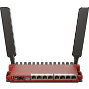 Mikrotik L009UiGS-2HaxD-IN draadloze Gigabit Ethernet Single-band (2.4 GHz) Rood router
